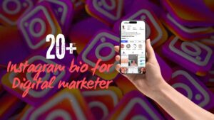 20+ instagram bio for digital marketer